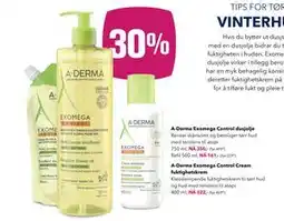 Apotek 1 A-Derma Exomega Control Cream fuktighetskrem tilbud