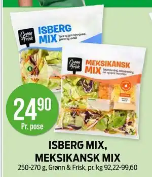 Kiwi ISBERG MIX, MEKSIKANSK MIX tilbud