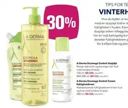 Apotek 1 A-Derma Exomega Control dusjolje tilbud