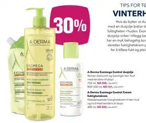 Apotek 1 A-Derma Exomega Control dusjolje tilbud