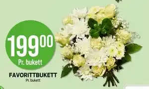 Kiwi FAVORITTBUKETT tilbud