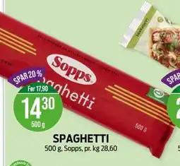 Kiwi SPAGHETTI tilbud