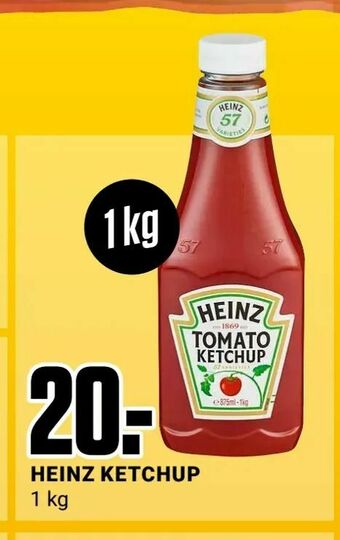 Europris Heinz ketchup tilbud