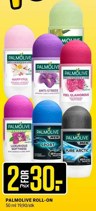 Europris Palmolive roll-on tilbud