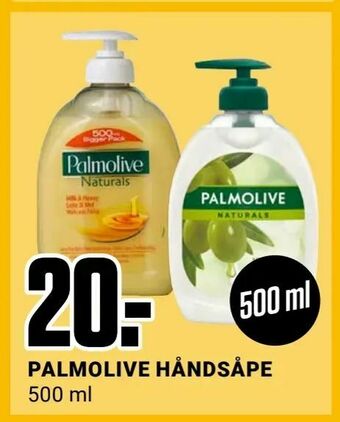 Europris Palmolive håndsåpe tilbud