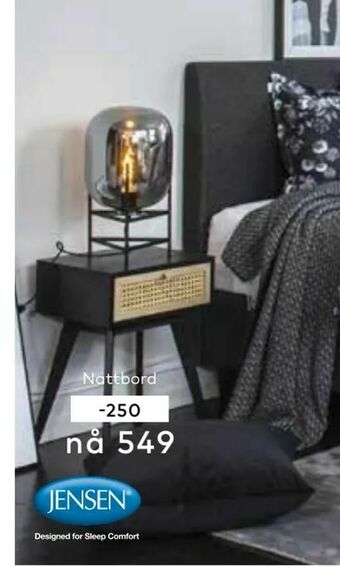Skeidar Nattbord tilbud
