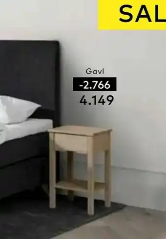 Skeidar Ceres plus gavl 150cm tilbud
