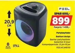 POWER Partyhøyttaler tilbud