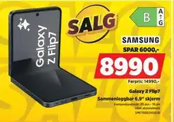 POWER Galaxy Z Flip7 tilbud