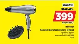 POWER Hårføner tilbud