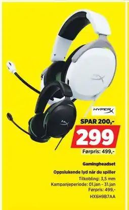 POWER Gamingheadset tilbud