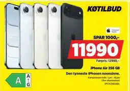 POWER iPhone Air 256 GB tilbud