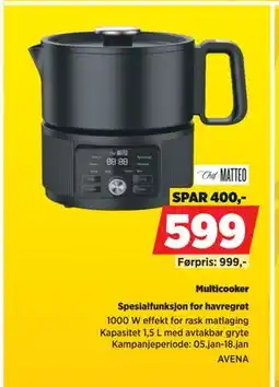 POWER Multicooker tilbud