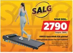 POWER UREVO SpaceWalk E3S gåbånd tilbud