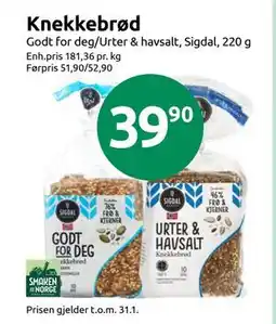 Joker Knekkebrød tilbud