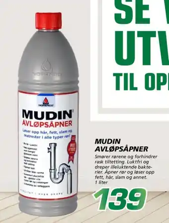 MUDIN Avløpsåpner