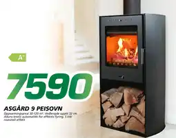 Coop Byggmix ASGÅRD 9 Peisovn tilbud