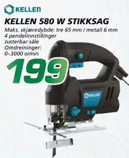 Coop Byggmix KELLEN 580 W Stikksag tilbud