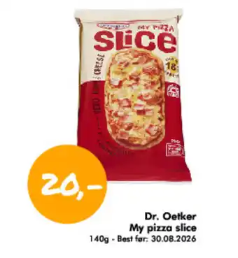 DR. OETKER My pizza slice