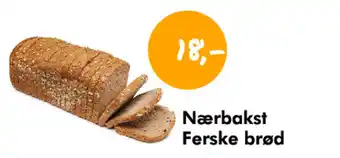 Nærbakst ferske brød