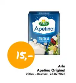 Havaristen ARLA Apetina original tilbud