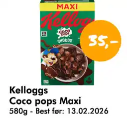 Havaristen KELLOGGS Coco pops maxi tilbud
