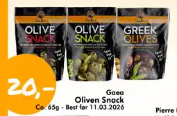 Havaristen GAEA Oliven snack tilbud