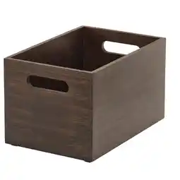 IKEA Uppdatera Oppbevaring, mørk bambus, 16x24x15 cm tilbud
