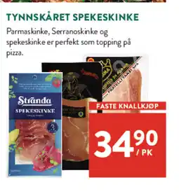 Jacobs Tynnskåret spekeskinke tilbud