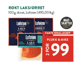 Jacobs Røkt laks/ørret tilbud