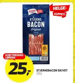 Bunnpris ST JERNEBACON SKIVET tilbud