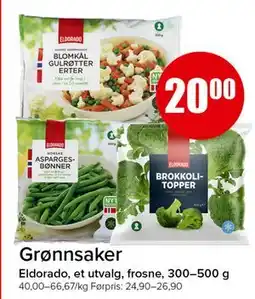Spar Grønnsaker tilbud