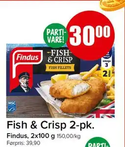 Spar Findus Fish & Crisp tilbud