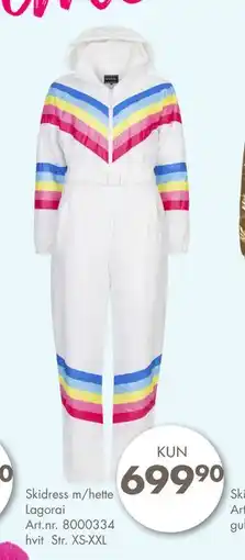 Sparkjøp Skidress m/hette Lagorai tilbud