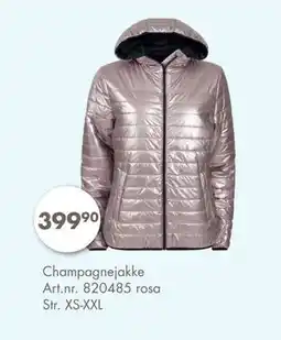 Sparkjøp Champagnejakke tilbud