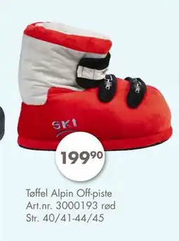 Sparkjøp Tøffel Alpin Off-piste tilbud