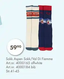 Sparkjøp Sokk Aspen Sokk/Val Di Fiemme tilbud