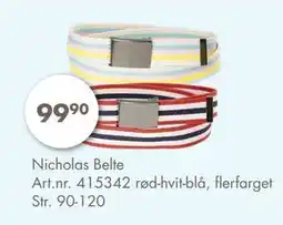Sparkjøp Nicholas Belte tilbud