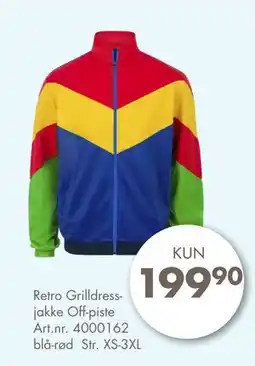 Sparkjøp Retro Grilldressjakke Off-piste tilbud