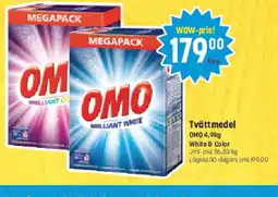 Eurocash Tvättmedel OMO White & Color tilbud