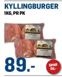 Price Lagerbutikk Kyllingburger tilbud