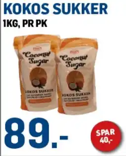 Price Lagerbutikk Kokos sukker tilbud
