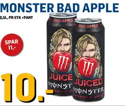 Price Lagerbutikk Monster bad apple tilbud