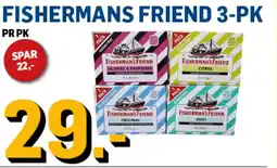 Price Lagerbutikk Fishermans friend 3-pk tilbud
