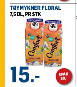 Price Lagerbutikk Tøymykner floral tilbud