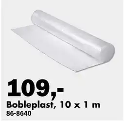 Biltema Bobleplast, 10 x 1 m tilbud