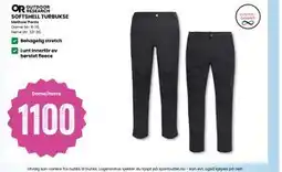 Sport Outlet SOFTSHELL TURBUKSE tilbud