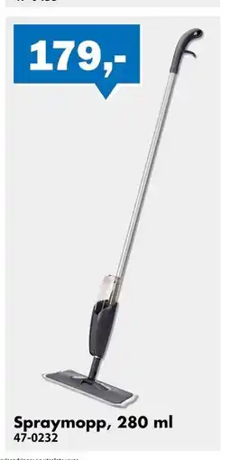 Biltema Spraymopp, 280 ml tilbud