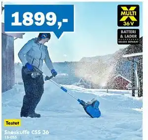 Snøskuffe CSS 36