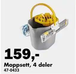 Biltema Moppsett, 4 deler tilbud